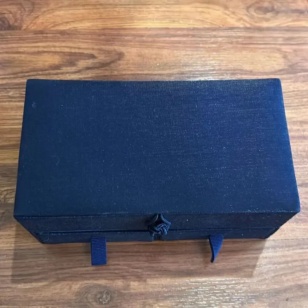 Guerlain Paris Navy small jewelry box